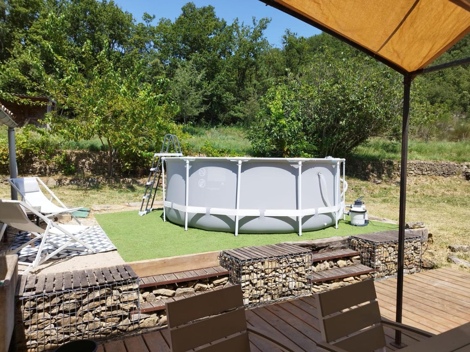 Maison De Vacances, Calme Garanti Saint-Montan ภายนอก รูปภาพ